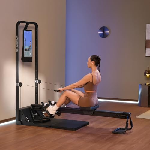Image of Speediance AeroRow Rowing Bench, Next Generation of Rowing Machines, Rower Attachment for Gym Monster, Home Work Out Rowing Machine, Adjustable Resistance Levels, Rowing Machine