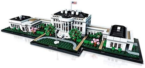 LEGO Architecture White House 21054 - Washington Icon Collectible and Exhibitable Model Building Set for Travel, Architecture and History-Enthusiastic Adults (1483 Pieces)
