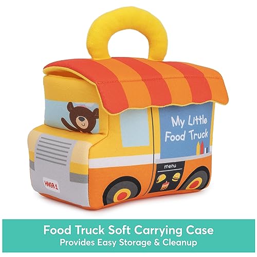 Image of Baby GUND Play Soft Collection, My Little Food Truck 5-Piece Plush Playset with Rattle, Squeaker and Crinkle Sound Toys, Sensory Toy for Babies, 7.5 inch