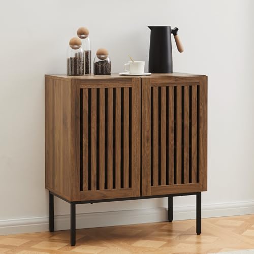 Mericonia Grille Buffet Cabinet with Storage,...