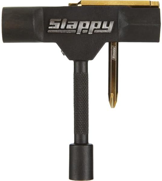 Slappy St1 Skate Tool W/Rethreader Black