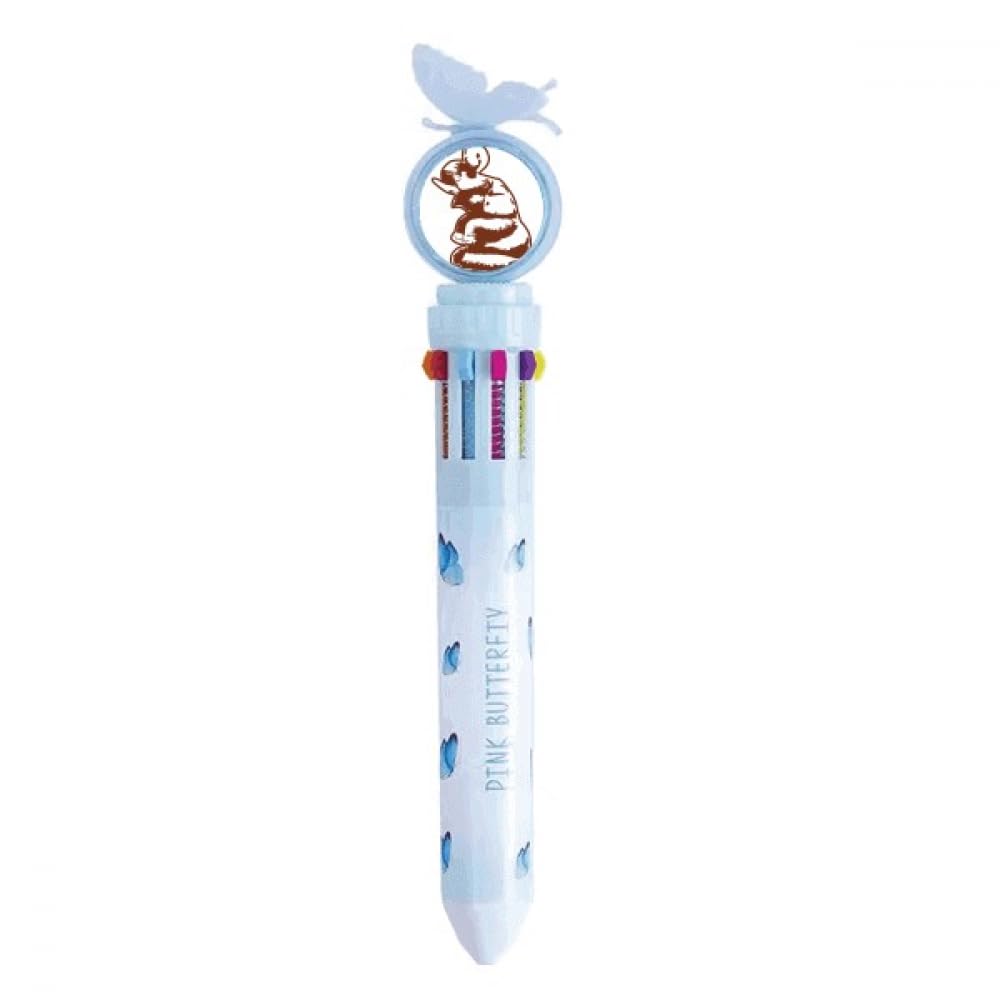 Sculpture stylo à bille rétractable multicolore Thaïlande Culture cadeau