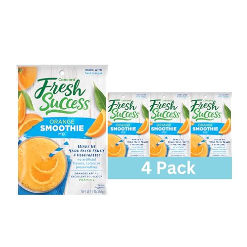 Concord Foods Orange Smoothie Mix - Citrus Flavor with No