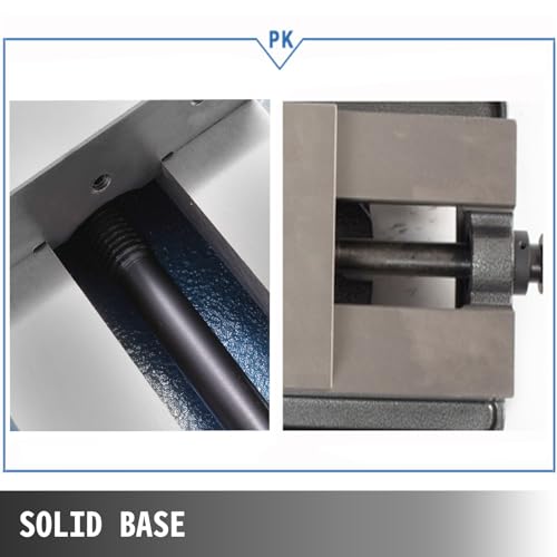 VEVOR 6 Inch Heavy Duty Milling Vise Bench Clamp Vise High Precision Clamping Vise 6 Inch Jaw Width with 360 Degrees Swiveling Base CNC Vise - Image 6