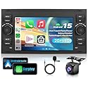 2G&64G 7" Autoradio Für Ford Transit Fiesta Focus Galaxy Mondeo Fusion Kuga C-Max S-Max Connect mit Carplay Android Auto,Android 13,Touchscreen Bluetooth HIFI/RDS/FM Radio,Wifi Navi/AHD Rückfahrkamera