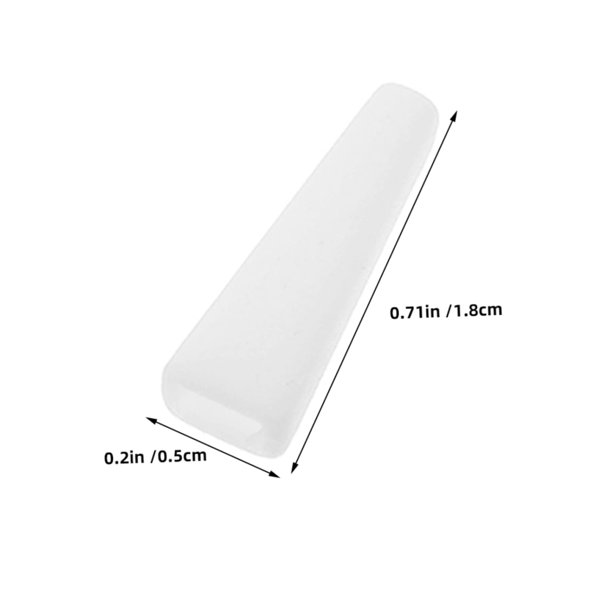 Unomor 100pcs Transparent Knife Tip Protectors Sleeves for Kitchen Cutlery Safe Covers to Prevent Scratches and Damage Essential Knife Accessories