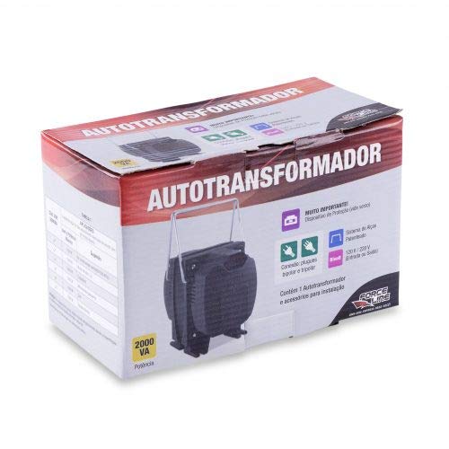Autotransformador, Force Line, 294, Preto