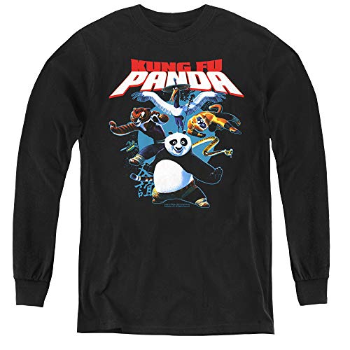 Kung Fu Panda Youth Long Sleeve T Shirt