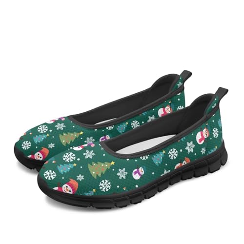 Image of Walking Shoes Women Breathe Mesh Slip On Sneakers Women Comfortable Lightweight