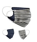 BaF Community Masken 2 per Pack Set Unisex Behelfsmaske Wendbar Mundschutz Maske...
