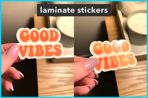 Clear Adhesive Vinyl Laminate 12" X 15Ft Self Seal Laminating Roll For Cricut, Decals, Stickers, Stencils, Tape, Sticky Back Clear Permanent Vinyl By Turner Moore (Clear Laminate Roll, Glossy + Matte) #TOP7