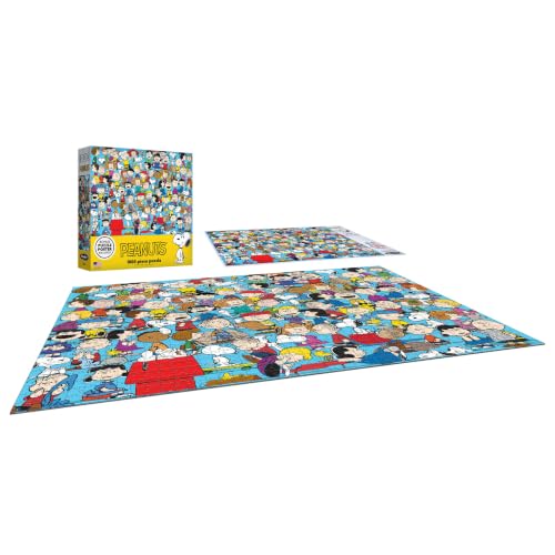 RoseArt - Peanuts - Cast of Characters - 1000 Piece Jigsaw Puzzle for Adults - image 3