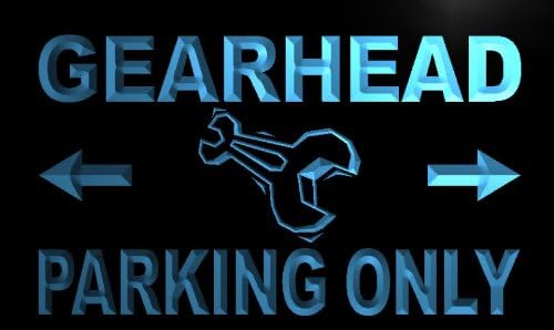 ADVPRO Cartel Luminoso M134-b Airboat Parking Only Neon Light Sign