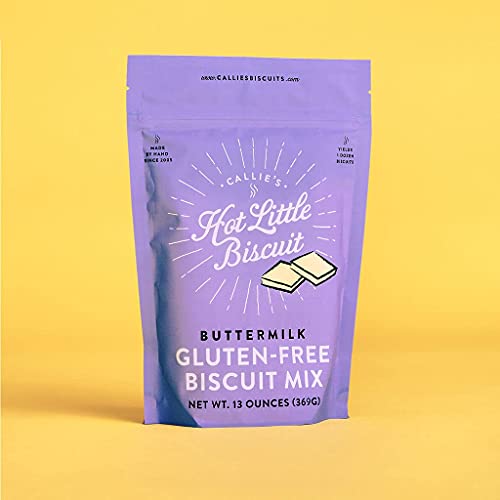 Callie's Hot Little Biscuit Gluten Free Buttermilk Biscuit Mix | Fast, Easy, Delicious | Southern Recipe | 2 Bags Of Gluten Free Biscuit Mix | 13Oz Per Bag | Makes 24 Biscuits #TOP7