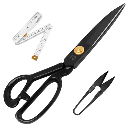 Sewing Scissors Set Fabric Shears, 3-Piece Kit with Case