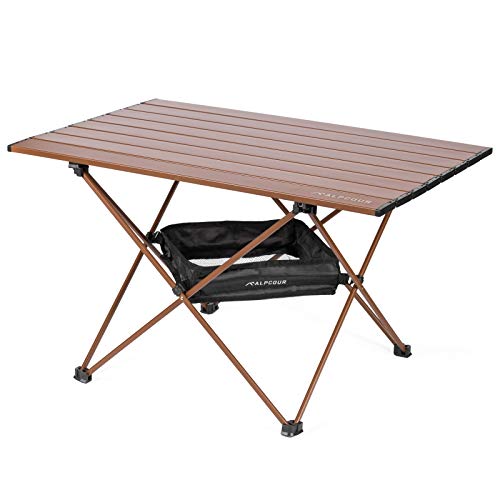 Alpcour Portable Camping Table – Lightweight, Compact Folding Side Table