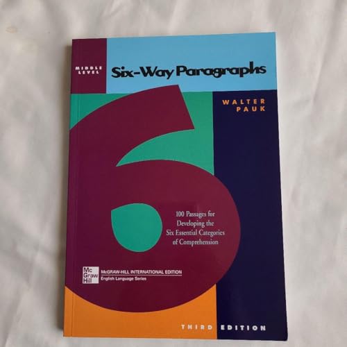 Six Way Paragraphs Middle level p  