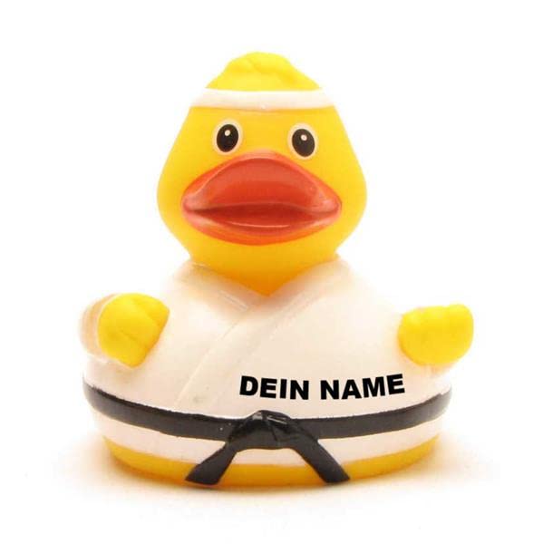 Bath Duck - Personalised (Karate Duck)