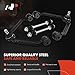 A-Premium 6Pcs Front Suspension Kit, Upper Control Arm Lower Ball Joint Sway Bar Link, Compatible with Ford Ranger 2002-2011, Mazda B3000 2002-2007, B4000 2002-2009, with Front Torsion Bar