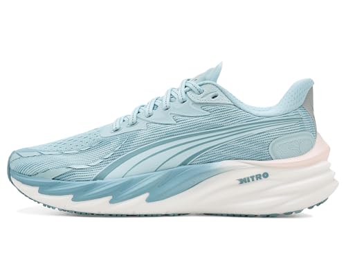 Image of PUMA Womens Velocity Nitro 4 Running Sneakers Shoes - Purple