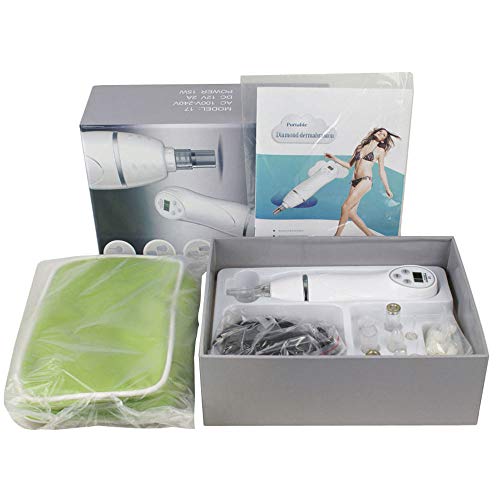 QiQiBaby Diamond Microdermabrasion Peeling Facial Pore Vacuum Cleanser Pen Vacuum Blackhead Removal Beauty Machine System