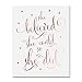She Believed She Could So She Did Rose Gold Foil Art Print Inspirational Modern Wall Art Poster Decor 8 inches x 10 inches B5