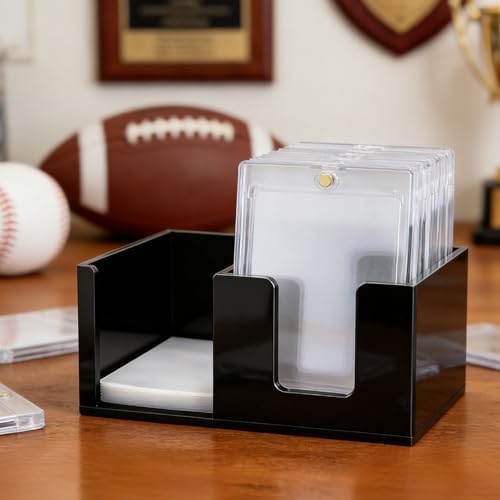 tutata Acrylic Toploader Holder and Penny Sleeve Holder, Top Loader Storage Box - 4