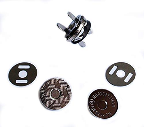 Fermeture sac cassée ? Boutons magnétiques argentés 18mm