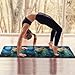 ALAZA Wolf Starry Night Galaxy Yoga Mat Non Slip Fitness Exercise Mat, Workout Mat for Yoga, Pilates and Floor Exercises