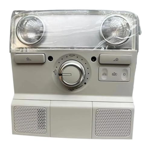 Luz de techo para Passat B7 gris con interruptor giratorio 3AD947105