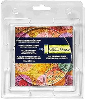 Gel Press Monoprinting Plate Circle 4 inch / 10.2 cm - 10806-4