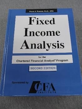 Hardcover Fixed Income Analysis for the Chartered Financial Analyst Program Book