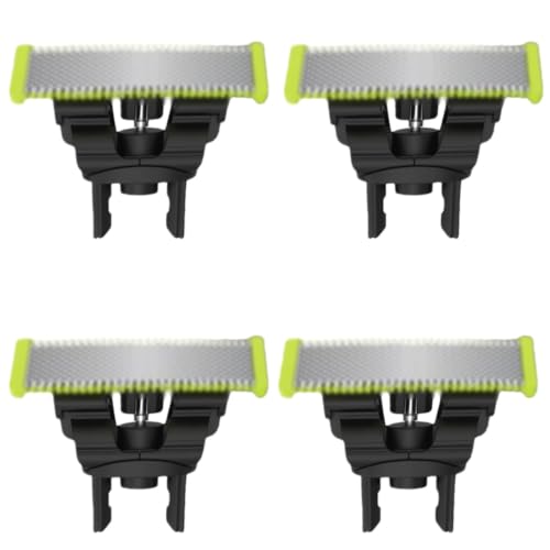 4-Pack Replacement Blades for OneBlade, Green image 3