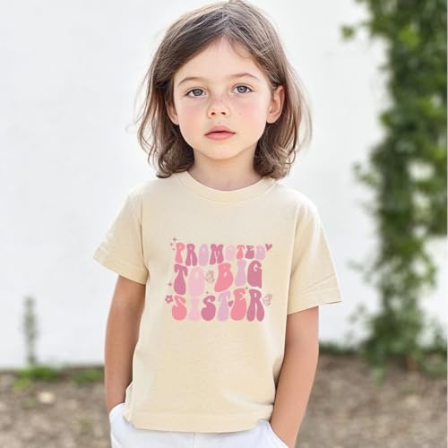 Big Cousin Shirt Toddler Girls Funny Letter Print T-Shirt Cool Cousins Club Tops Clothes 2-7 Years3