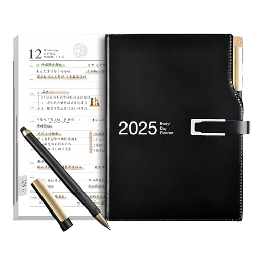 Hxuolue12n܂ 蒠 A5jn܂ 2025 蒠A6rWlX ItBX XPW[ vjO m[gCNu[ sN蒠 jn܂ (ubN,A5)