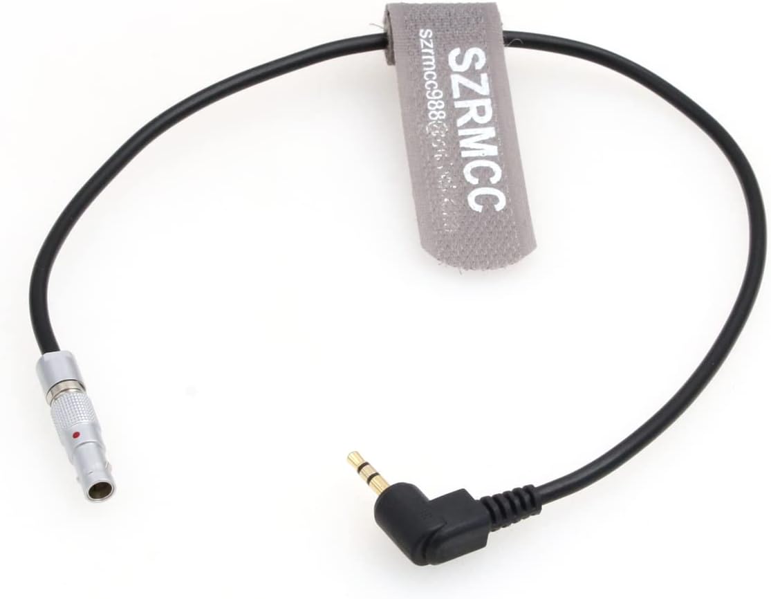 SZRMCC MDR Teradek RT Latitude MDR.M 4 Pin to Lanc 2.5mm Run Stop Cable for Sony FX6 FX9 FS7 FS5 Z CAM URSA Mini Pro Camera