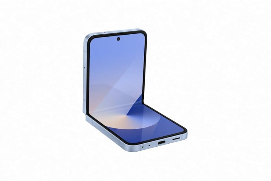 Galaxy Z Flip6 ブルー Blue 256GB 海外版 Samsung Galaxy Z Flip6 (256GB) Galaxy AI Enabled, 6.7