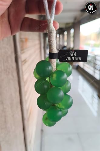 Image of Neem Mix Herbal Grape Shaped Soap with Hanging Rope | Decorative Bath & Handwash Bar with Natural Ingredients, Dual Use Cleansing | Unique Bathroom Accessory, Easy Hang Design - 200 Gm