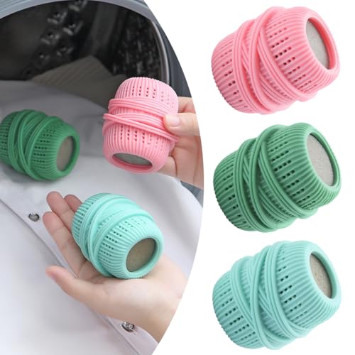 3 Pcs Reusable Fabric Softener Dispenser Balls