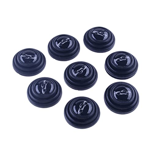 CITALL 8 pièces Voiture Porte Silicone Amortisseur Auto-adhésif Choc Pad Collision évitement Protection Autocollant Cover