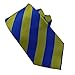 MUGIVALA Russian/Ukraine Stripe Neckties Medium Striped Blue Yellow Flag Ties 3.15