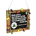 Boston Celtics Official NBA 3 inch x 4 inch Chalkboard Sign Christmas Ornament by Forever Collectibles