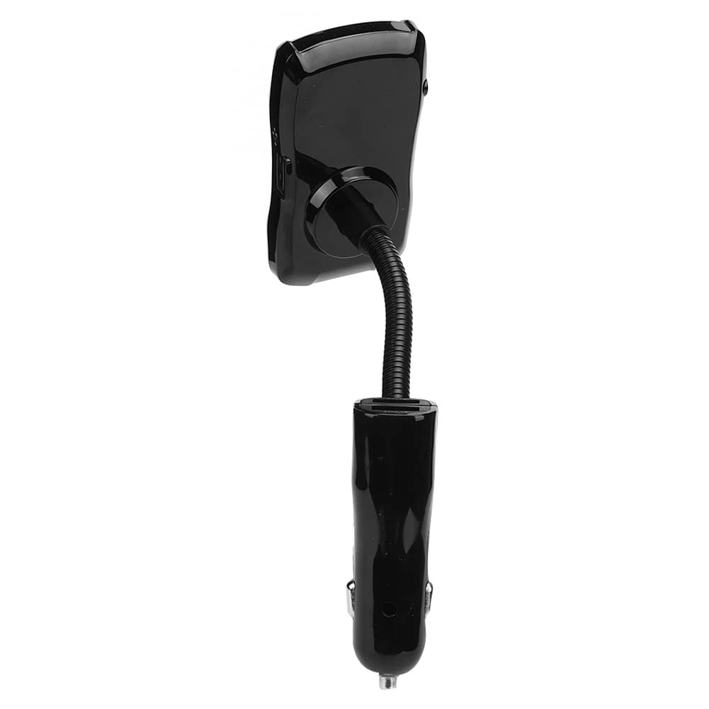 Transmisor Bluetooth, Adaptador de Radio FM Inalámbrico FM39 Cargador de Reproductor MP3 con Pantalla TFT de 1,8 Pulgadas y Rotación de 360°