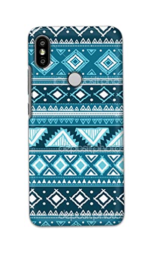 Image of PRINTFIDAA Coloured Tribal Pattern Hard Back Cover for Redmi Y2 / Redmi S2 Back Cover -(P6) KAT1008
