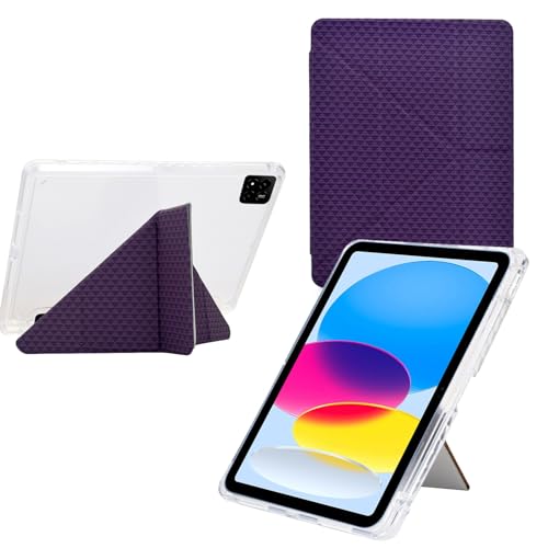 XIAOMI PAD 7/PAD 7 PRO 11.2�C���`�p �ϏՌ��J�o�[ �X�����J�o�[ �����E�F�C�N/�X���[�v �X�}�[�g�y�ʕی�P�[�X �y���V���z���_�[�t��(Purple)