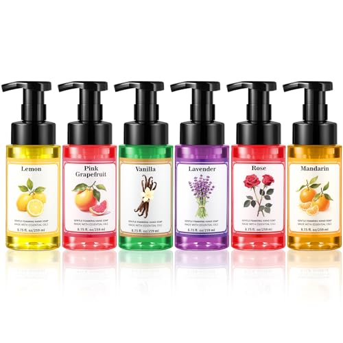 Image of 6 Pack Foaming Hand Soap with Pump Fresh Flavor, 8.75 Fl oz
