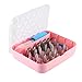 Manicotto di acciaio inox 33 punte della pasticceria contenitore di latte insieme tubazioni è stridente del sacchetto (Size : Pink)
