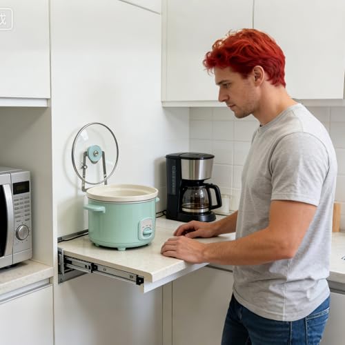 PortaPara Olla Cocción Lenta,Utensilios de Cocina de Acero Inoxidable | Estante Para Ollas Encimera - Para Mujeres, Amantes De La Cocina, Profesionales Ocupados, Preparación De Comidas - imagen 3