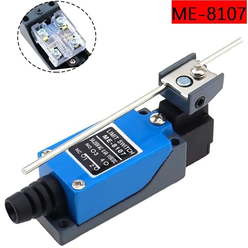 Interrupteur de fin de course ME-8108 avec galet réglable NO/NC AC250V