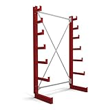 Beliebig lange Regalzeilen, ein- und beidseitig nutzbare Varianten erhältlich